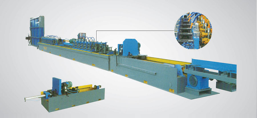 YF144、165、219直縫高頻焊管機(jī)組